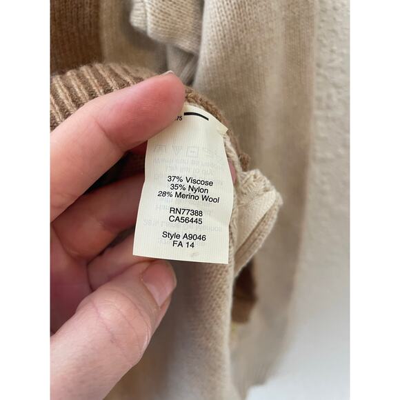 J. Crew Neutral Cream Sweater Womens size xsmall - Picture 5 of 5